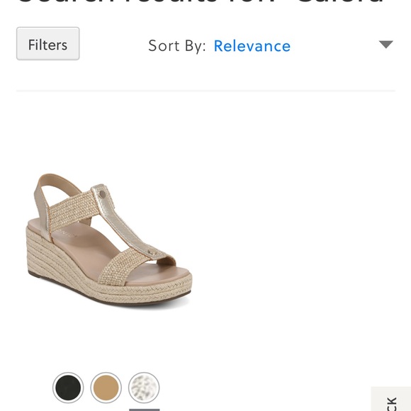 Vionic Gold wedge sandal - Picture 5 of 6